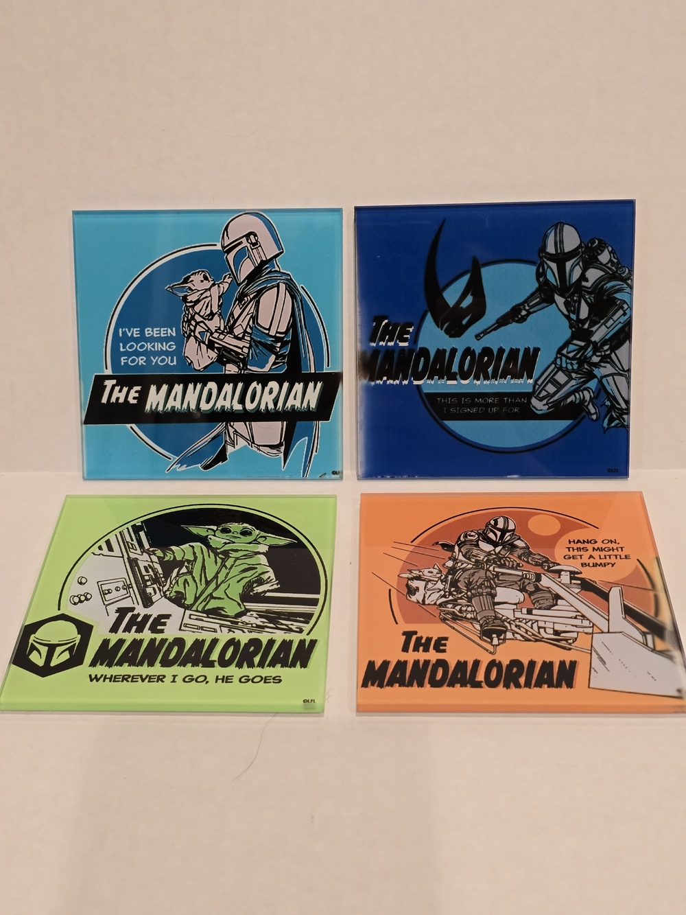 The Mandalorian Graphic Coaster Set